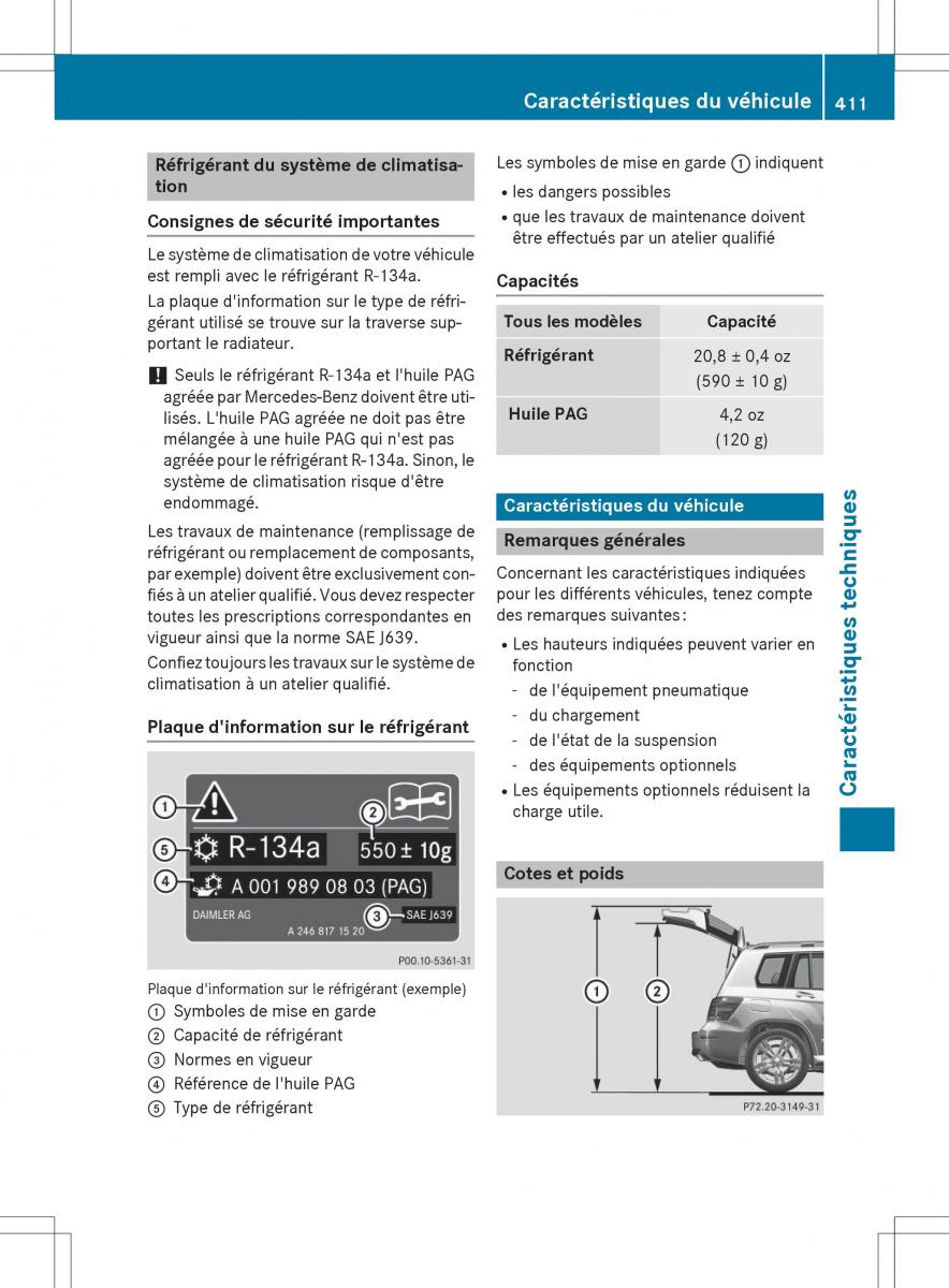 Mercedes Benz GLK Class X204 manuel du proprietaire / page 413