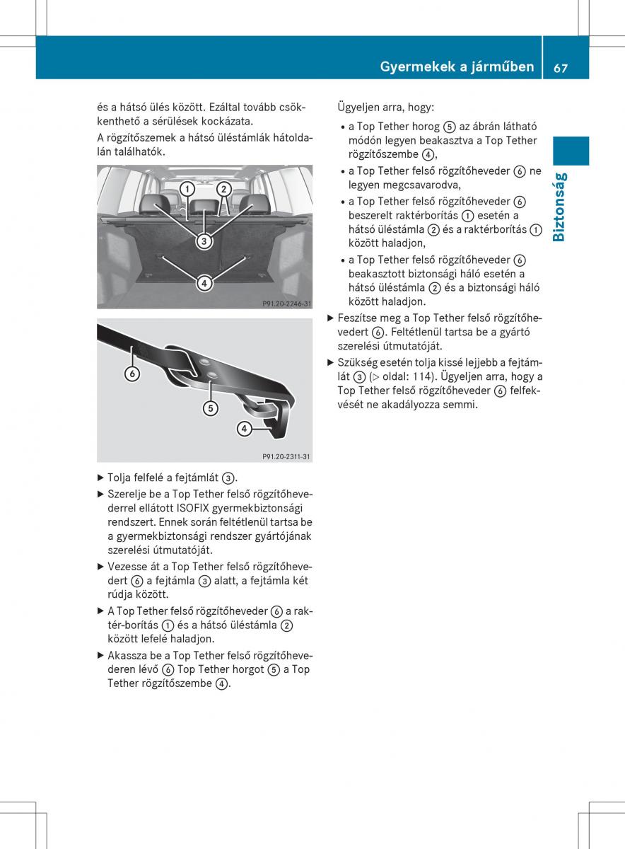 Mercedes Benz GLK Class X204 Kezelesi utmutato / page 69