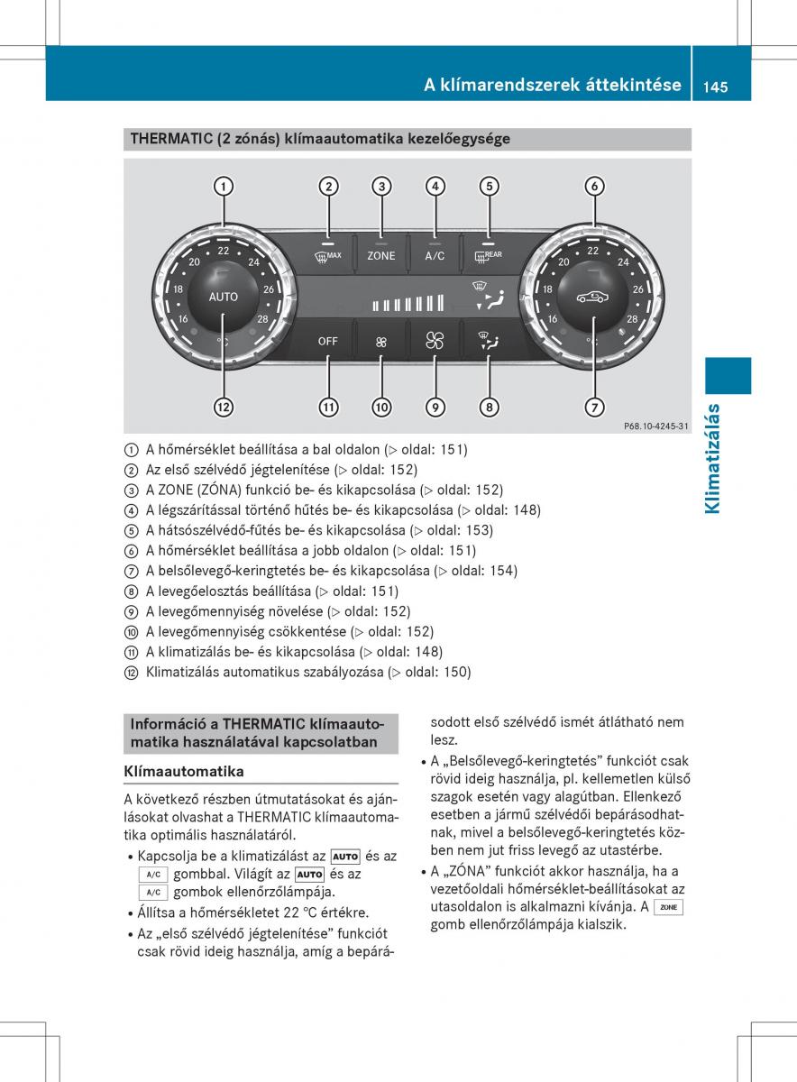 Mercedes Benz GLK Class X204 Kezelesi utmutato / page 147