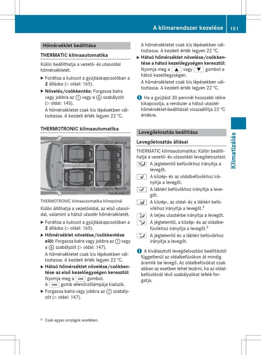 Mercedes Benz GLK Class X204 Kezelesi utmutato / page 153