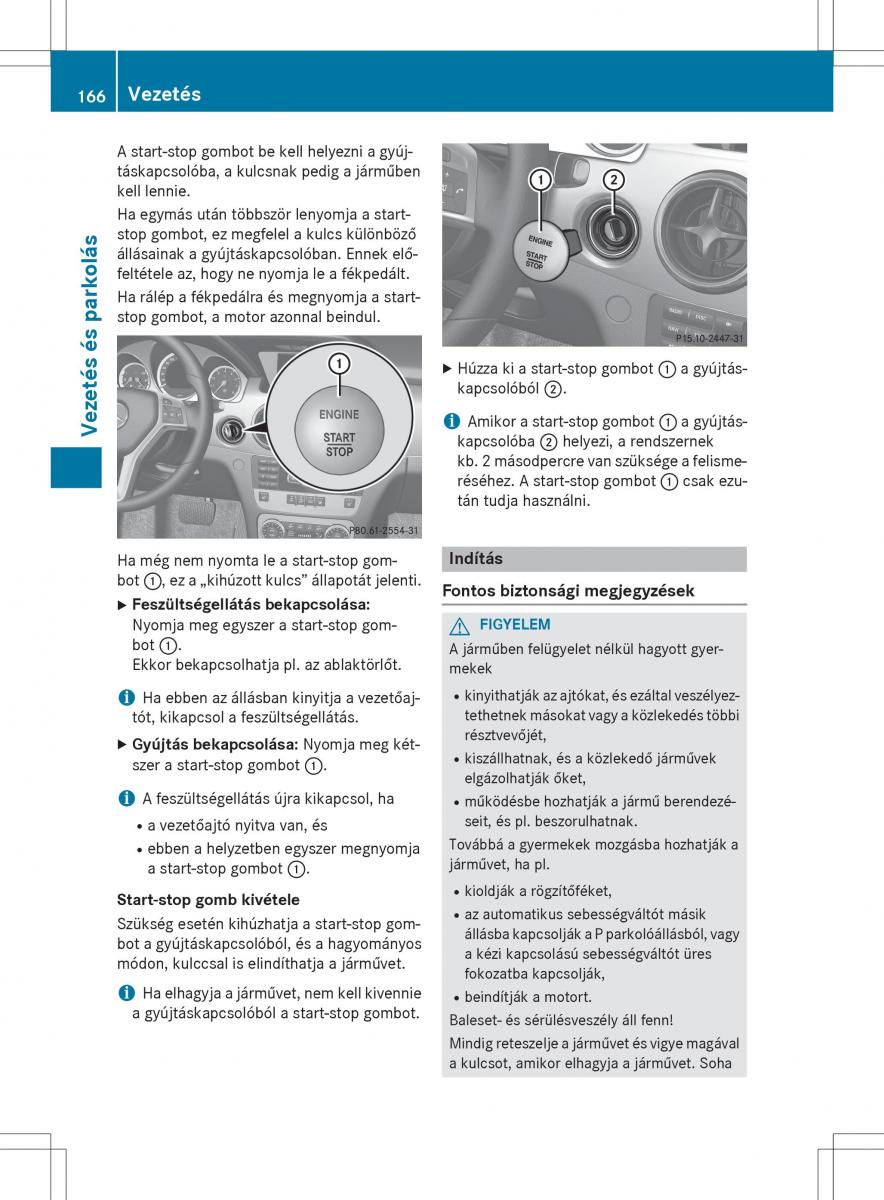 Mercedes Benz GLK Class X204 Kezelesi utmutato / page 168