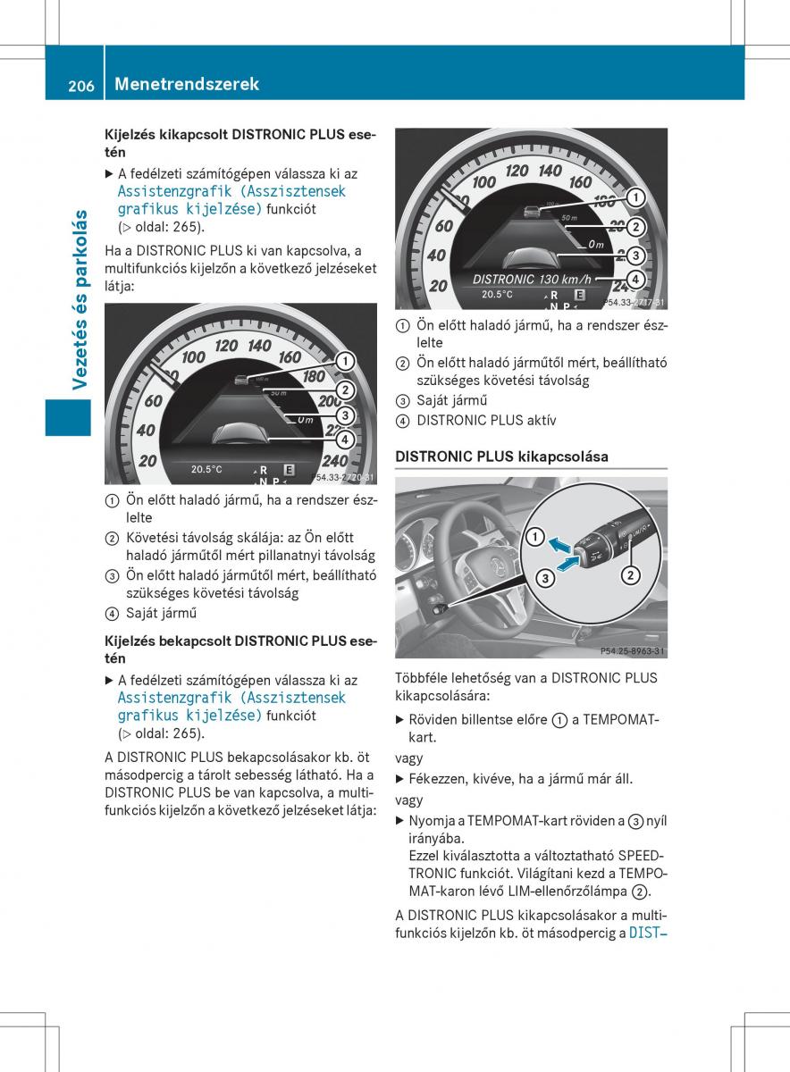 Mercedes Benz GLK Class X204 Kezelesi utmutato / page 208