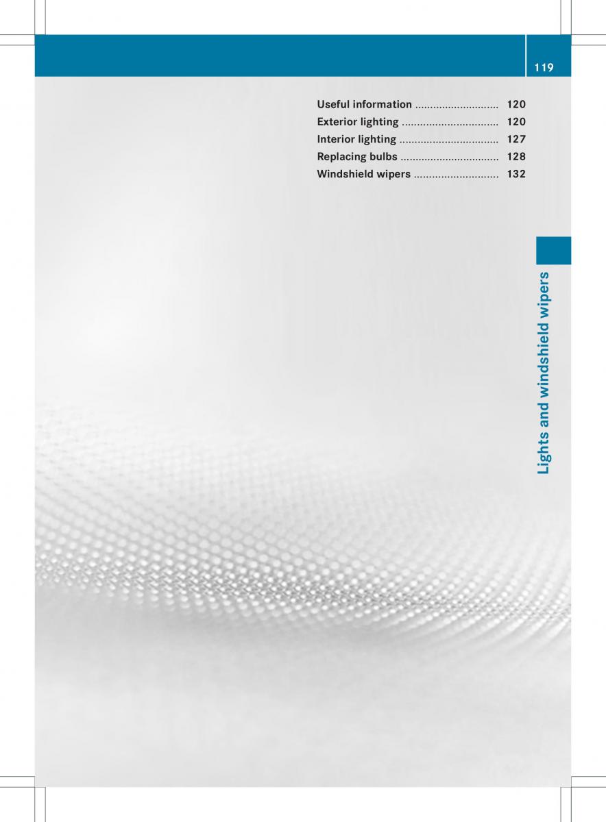 Mercedes Benz ML Class W166 owners manual / page 121