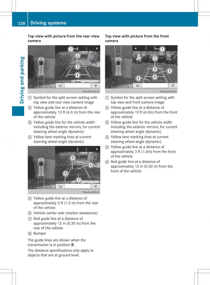 Mercedes Benz ML Class W166 owners manual / page 230