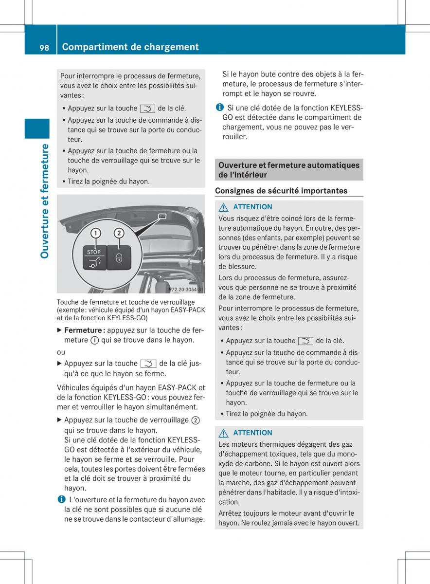 Mercedes Benz ML Class W166 manuel du proprietaire / page 101