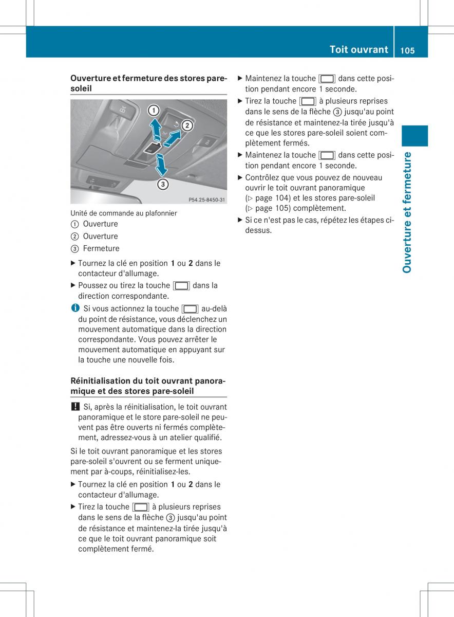 Mercedes Benz ML Class W166 manuel du proprietaire / page 108