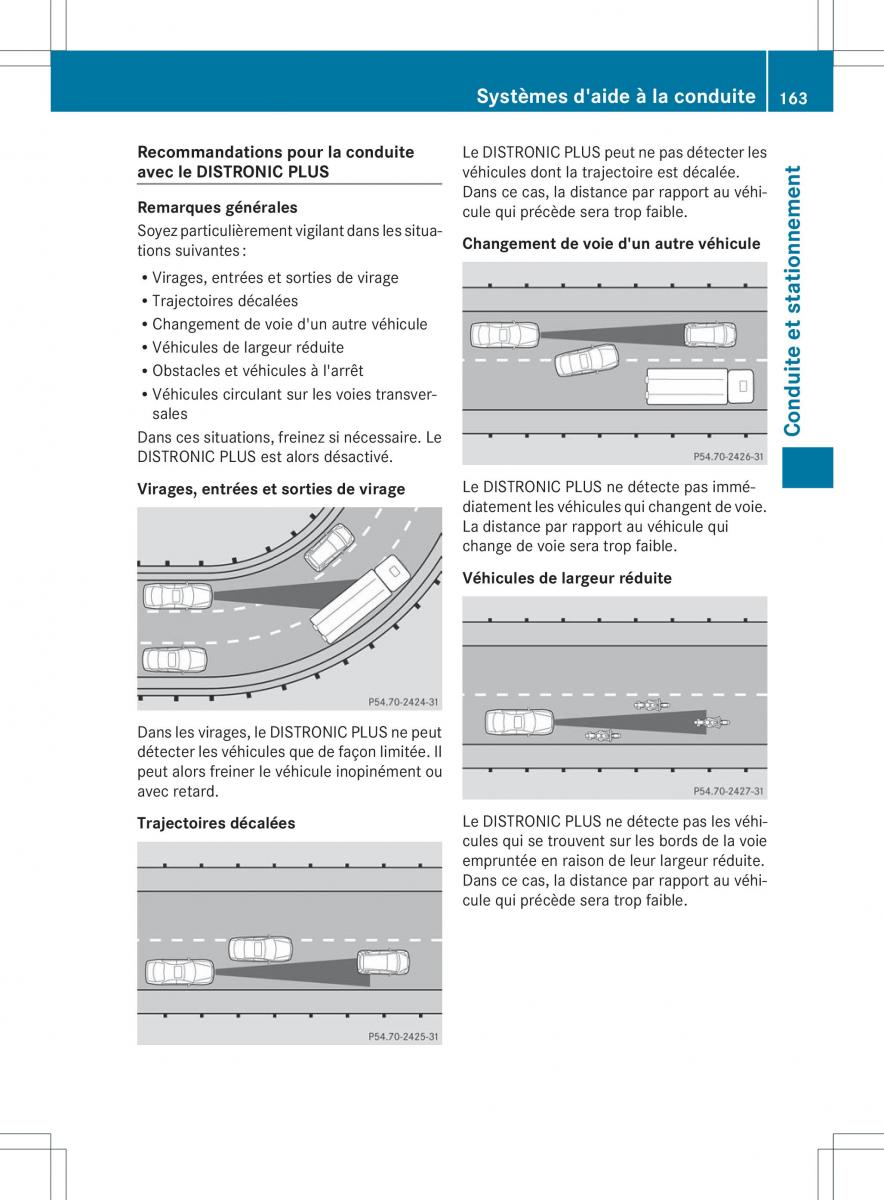 Mercedes Benz ML Class W166 manuel du proprietaire / page 166