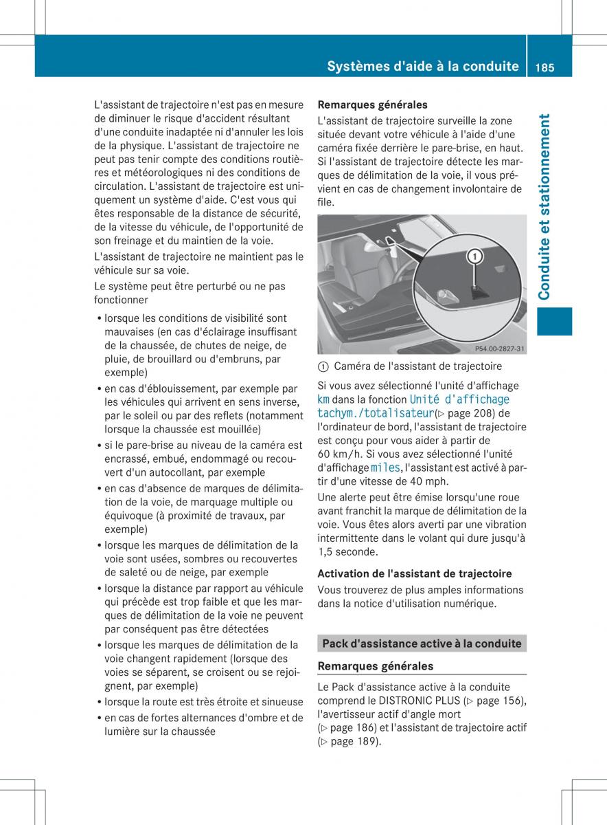 Mercedes Benz ML Class W166 manuel du proprietaire / page 188