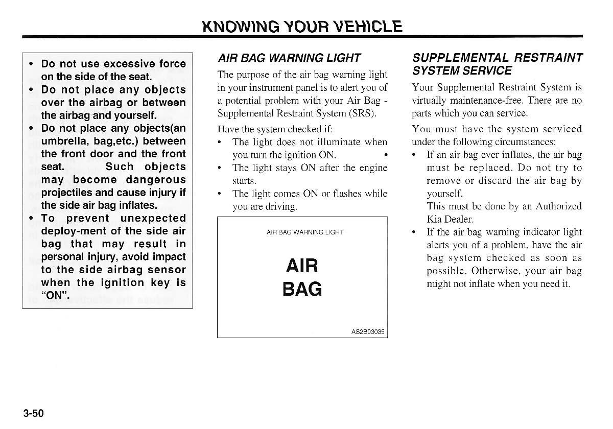 KIA Magentis I 1 owners manual / page 60