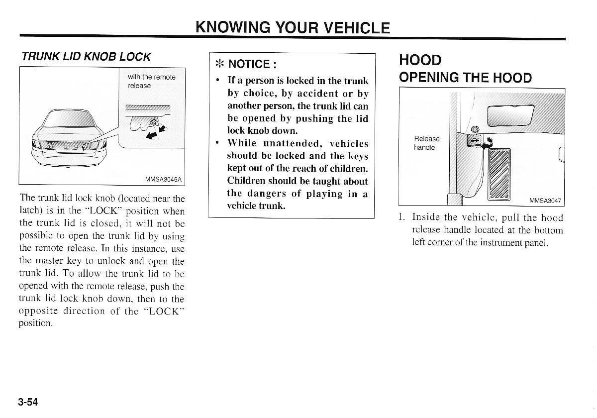 KIA Magentis I 1 owners manual / page 64