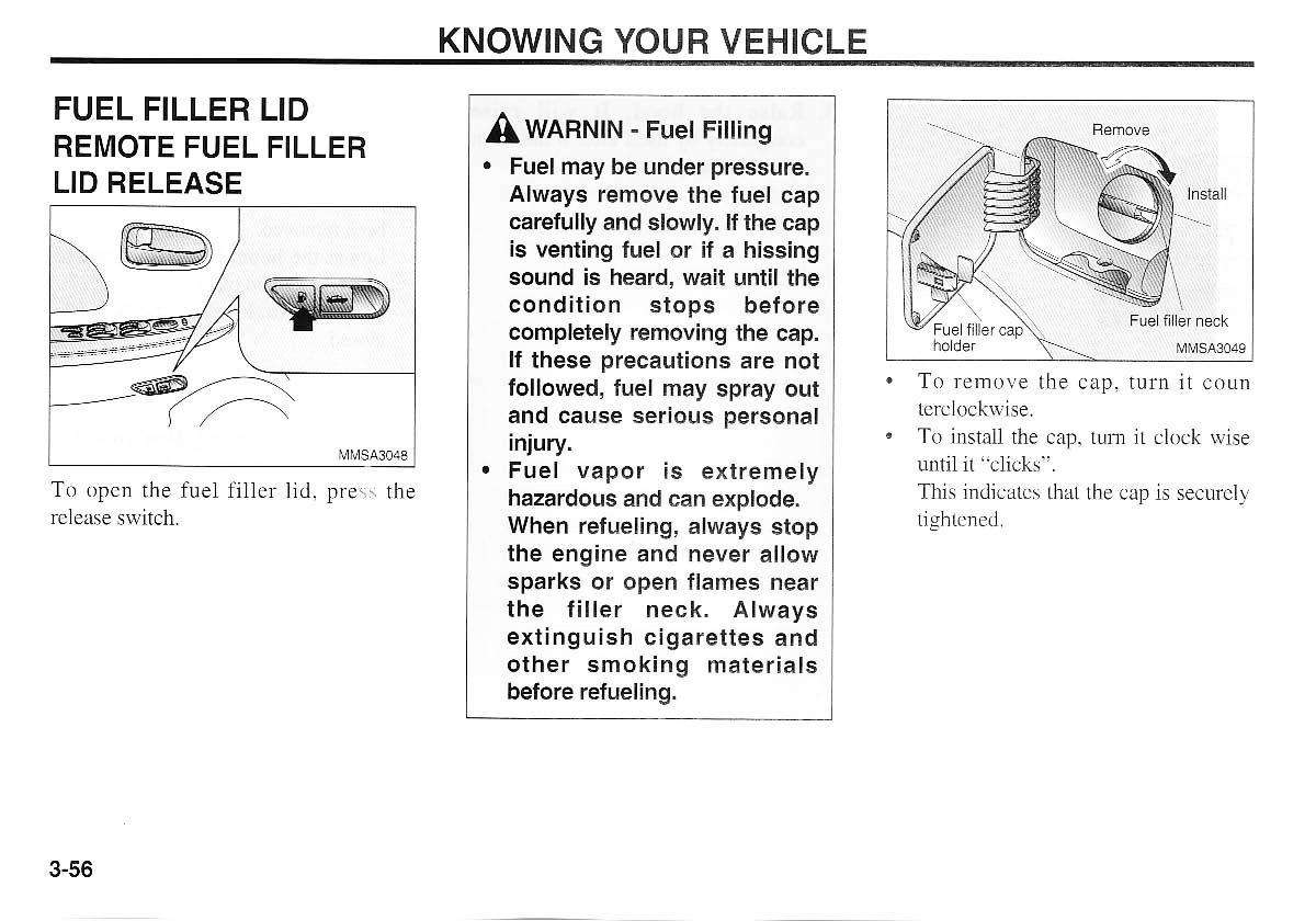 KIA Magentis I 1 owners manual / page 66