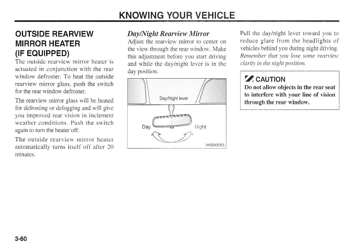 KIA Magentis I 1 owners manual / page 70