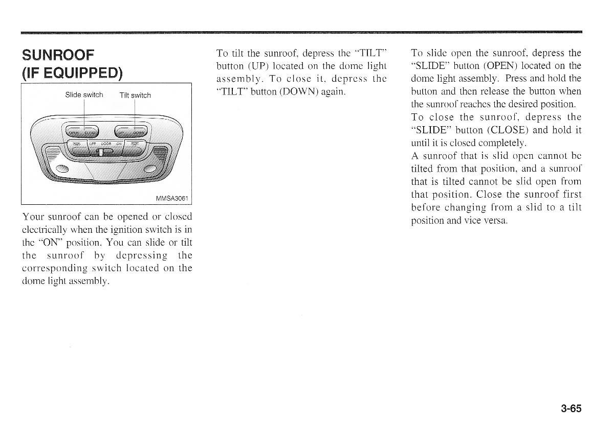 KIA Magentis I 1 owners manual / page 75