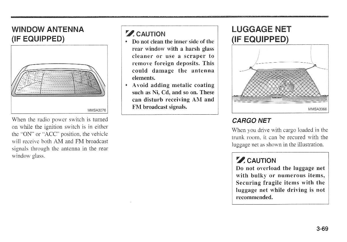 KIA Magentis I 1 owners manual / page 79