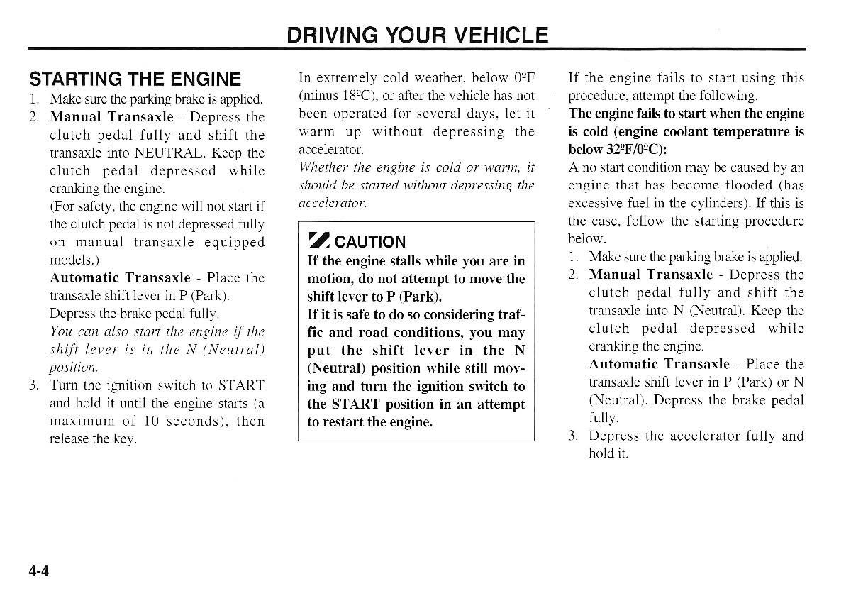 KIA Magentis I 1 owners manual / page 83