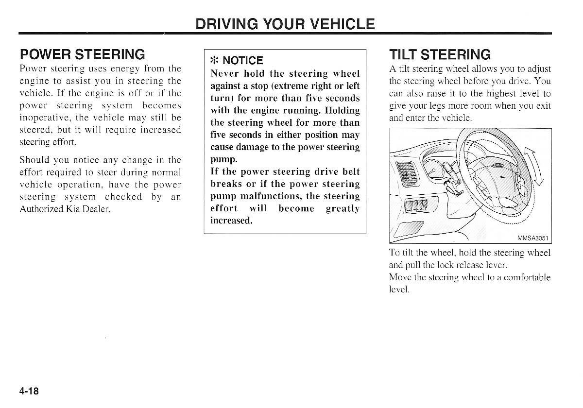 KIA Magentis I 1 owners manual / page 97