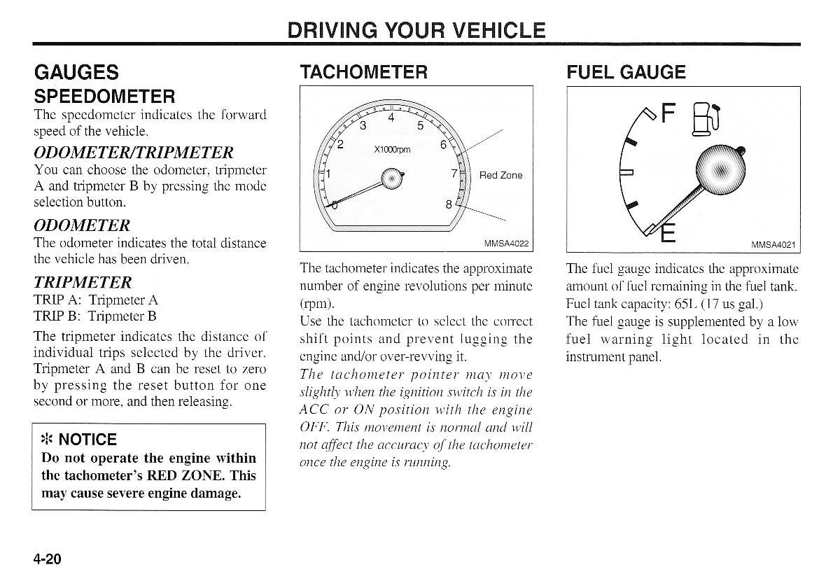 KIA Magentis I 1 owners manual / page 99