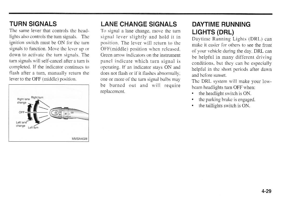 KIA Magentis I 1 owners manual / page 108