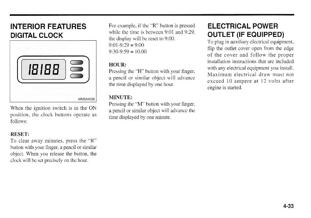 KIA Magentis I 1 owners manual / page 112