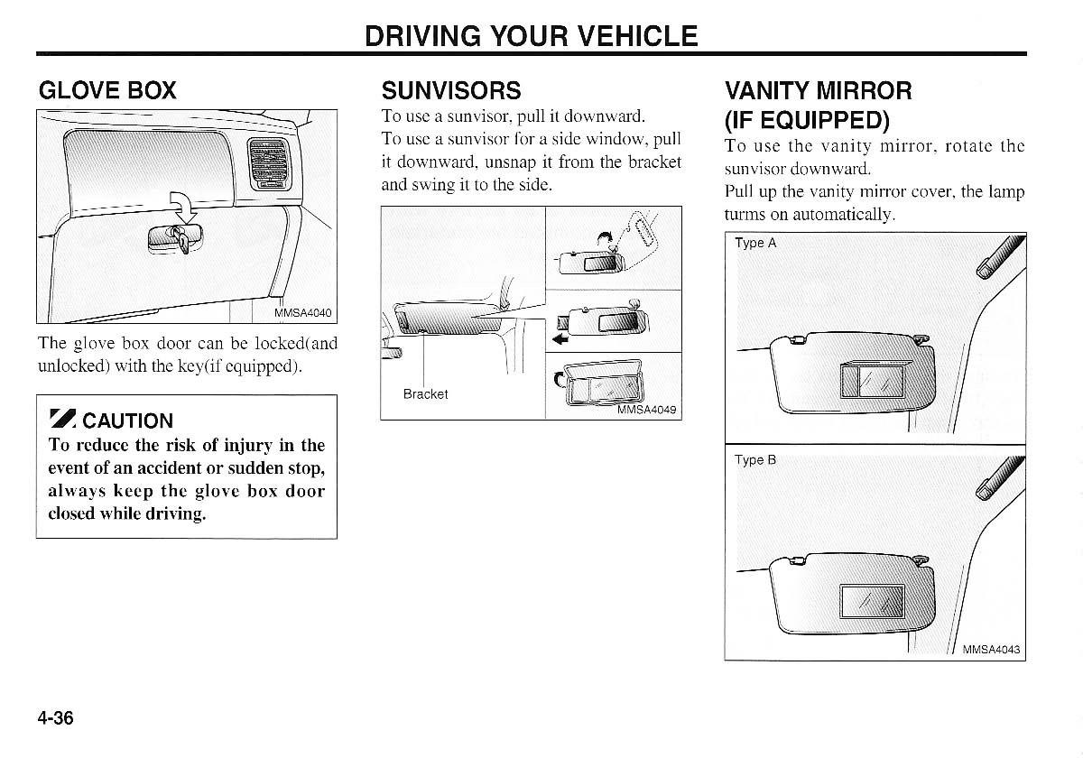 KIA Magentis I 1 owners manual / page 115