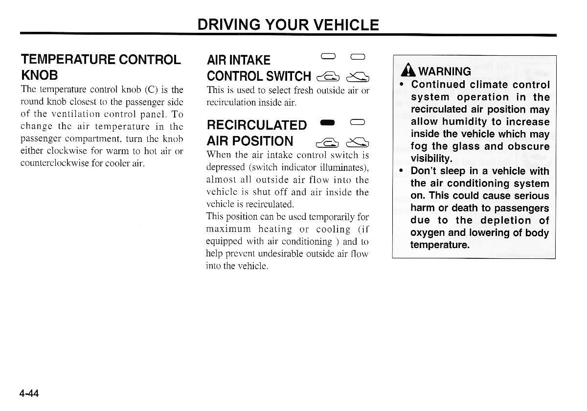 KIA Magentis I 1 owners manual / page 123