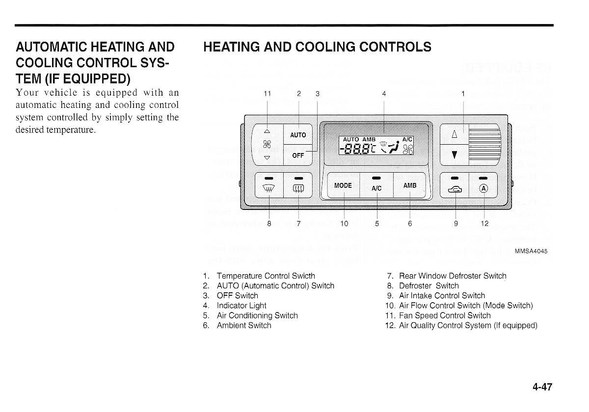 KIA Magentis I 1 owners manual / page 126