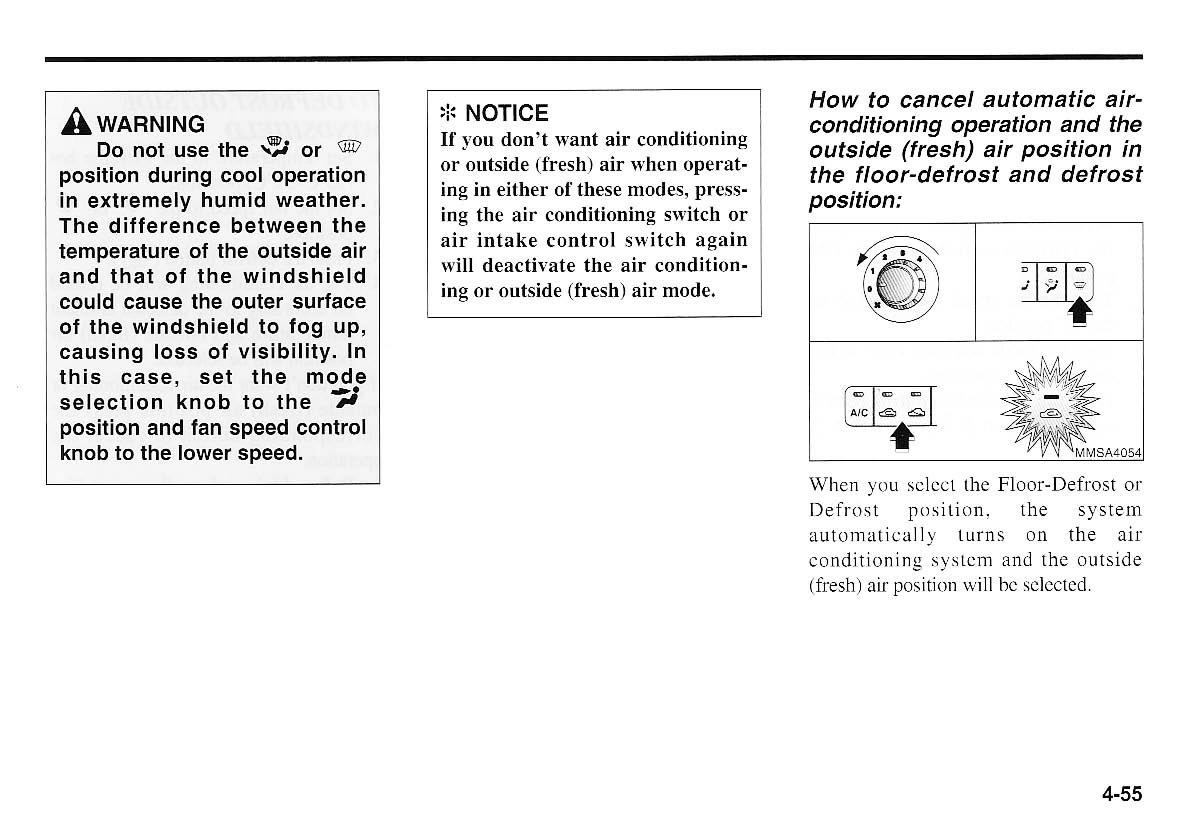 KIA Magentis I 1 owners manual / page 134