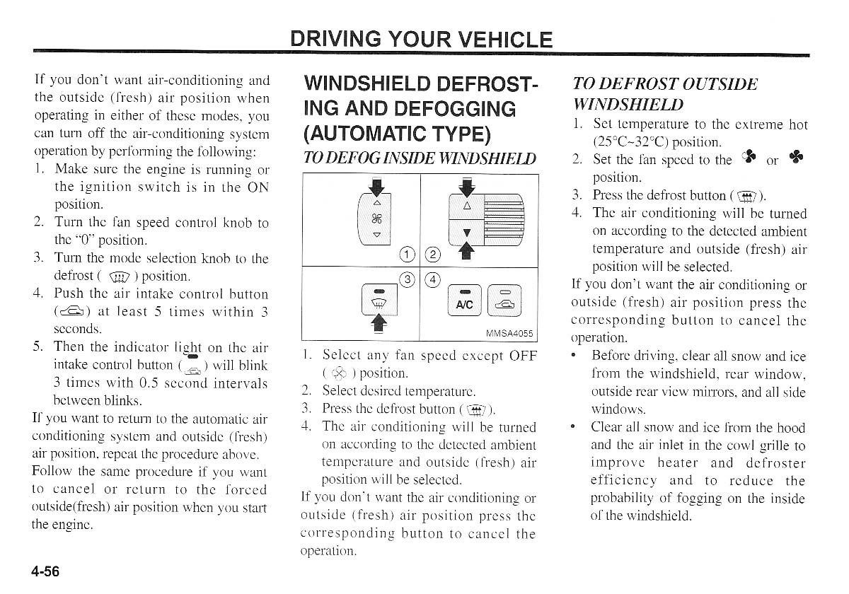 KIA Magentis I 1 owners manual / page 135