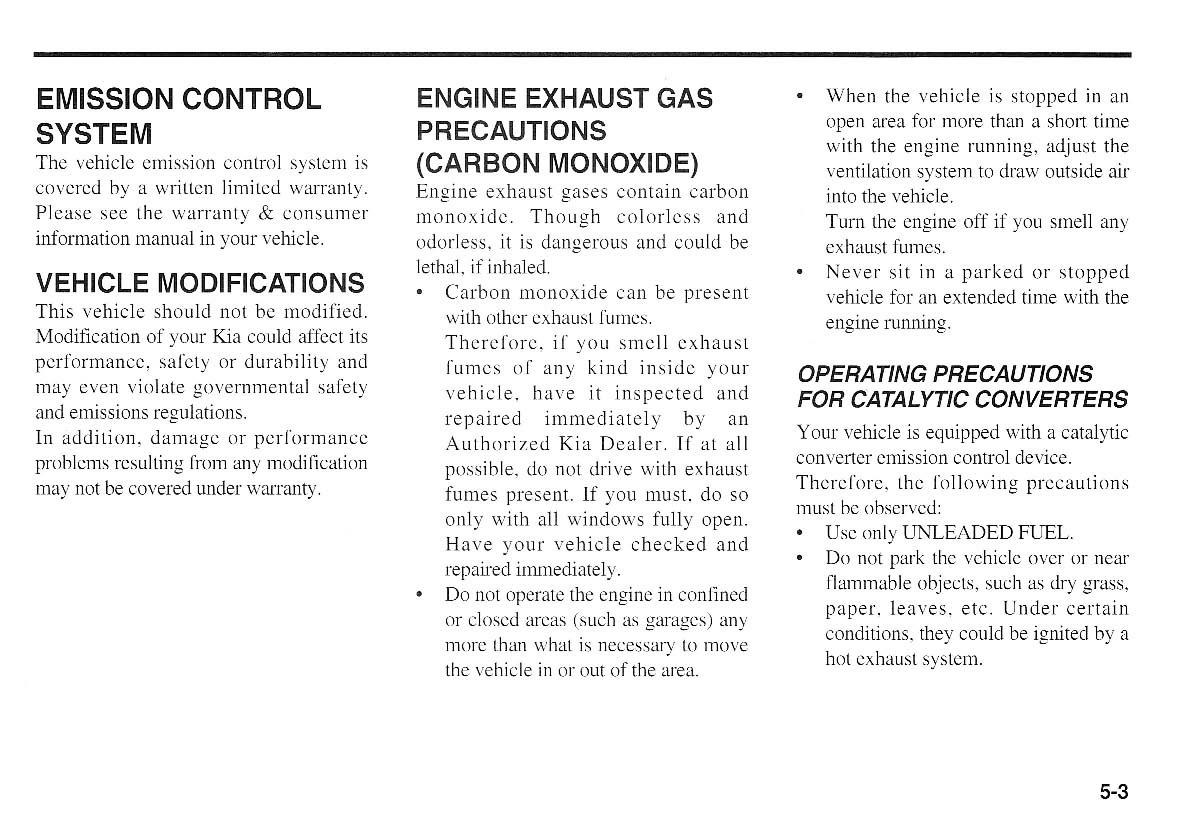 KIA Magentis I 1 owners manual / page 139