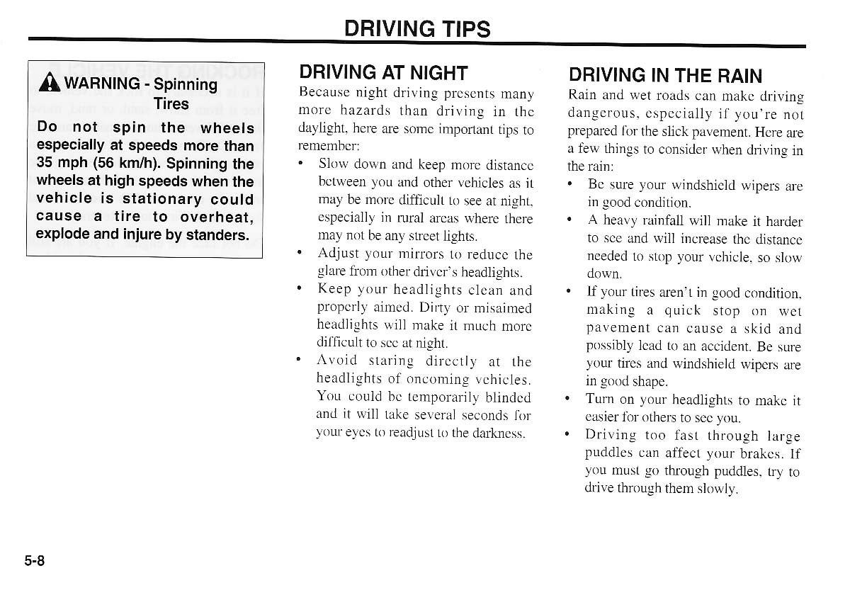 KIA Magentis I 1 owners manual / page 144