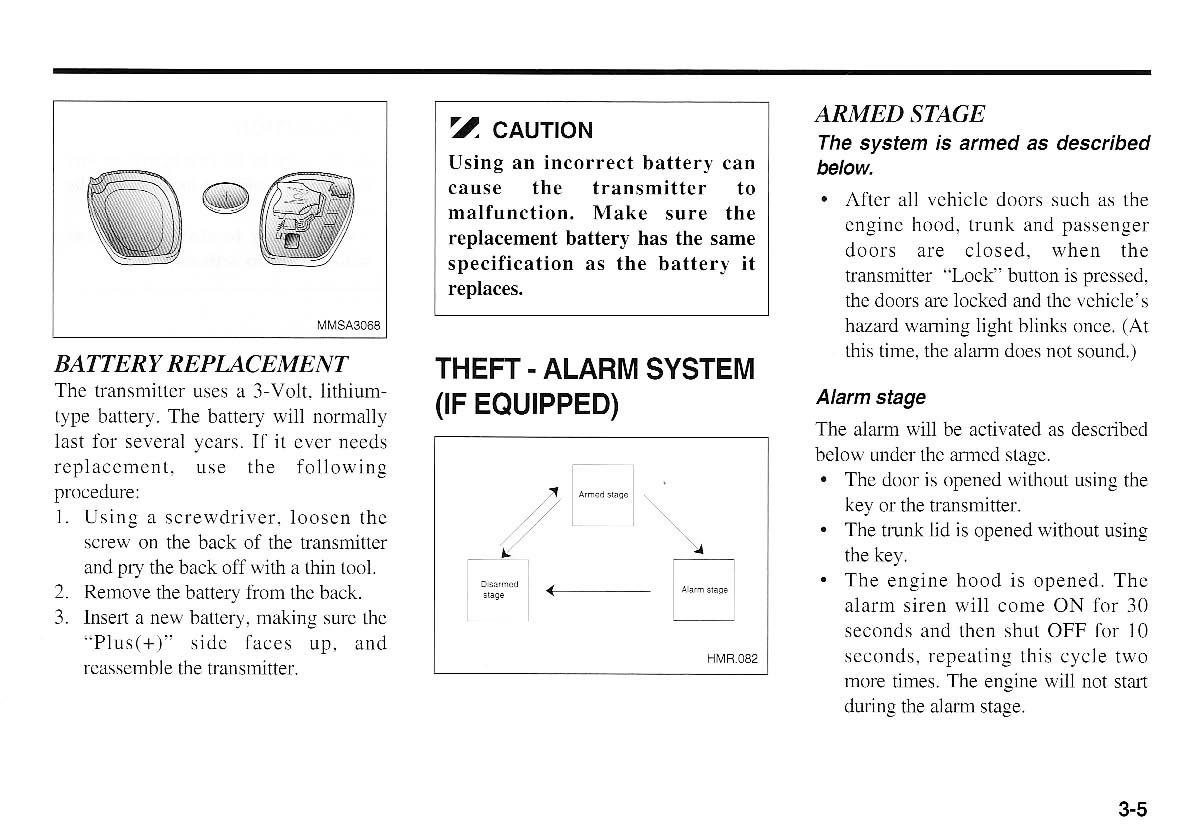 KIA Magentis I 1 owners manual / page 15