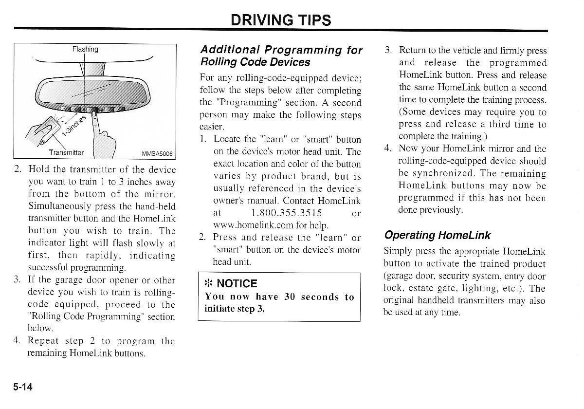 KIA Magentis I 1 owners manual / page 150