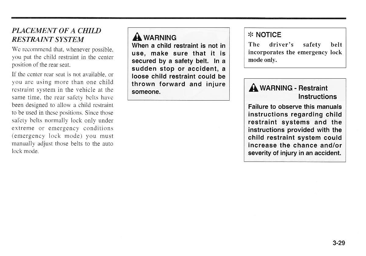 KIA Magentis I 1 owners manual / page 39