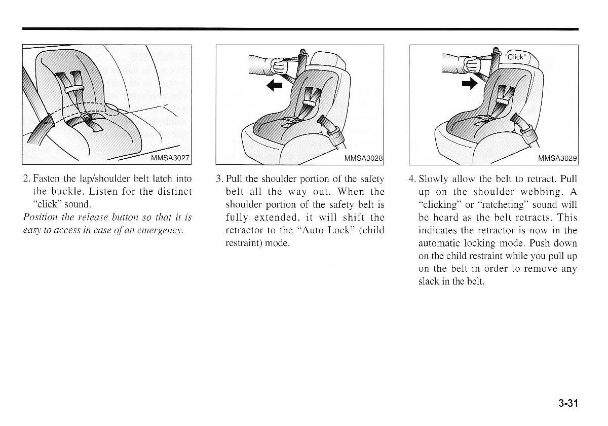 KIA Magentis I 1 owners manual / page 41