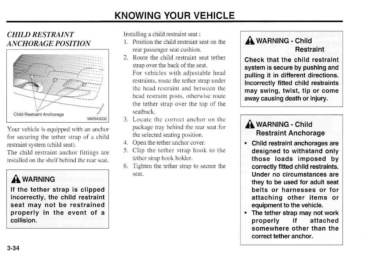 KIA Magentis I 1 owners manual / page 44