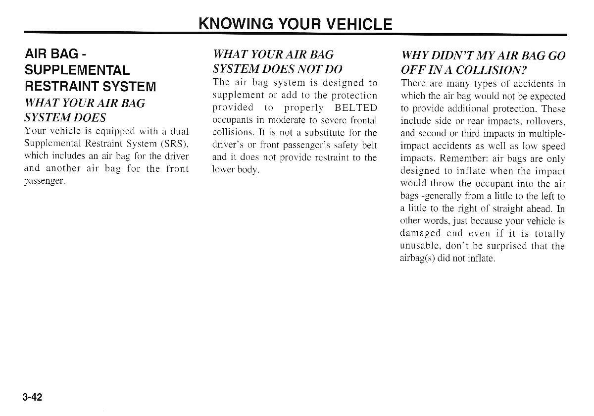 KIA Magentis I 1 owners manual / page 52