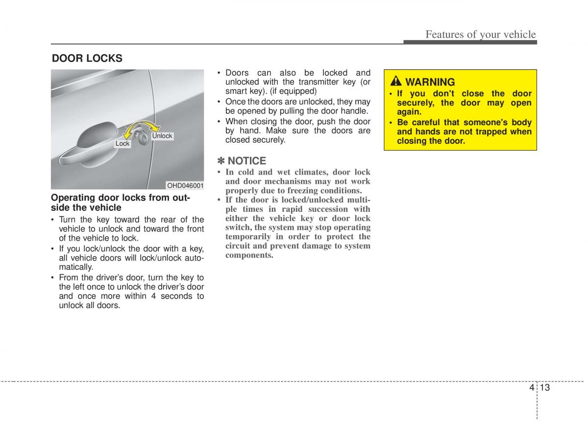 KIA Optima III 3 owners manual / page 91