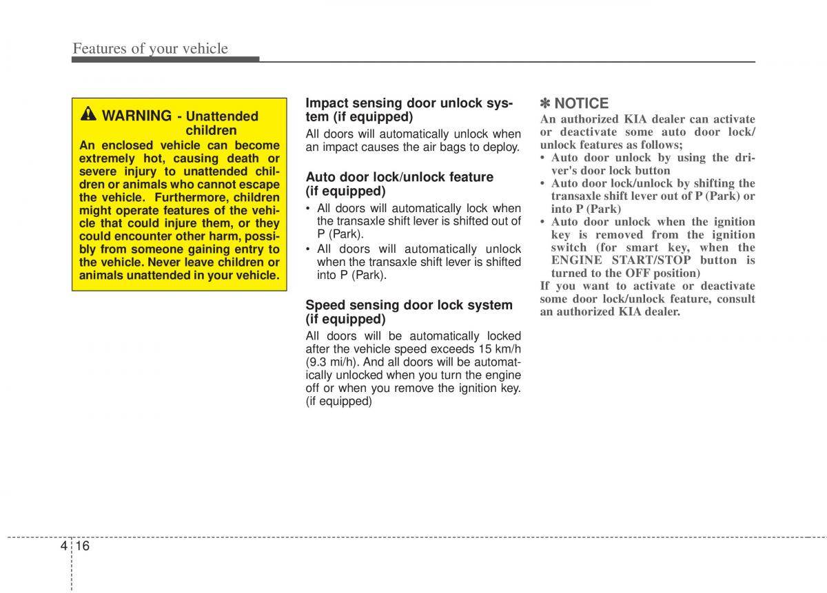 KIA Optima III 3 owners manual / page 94