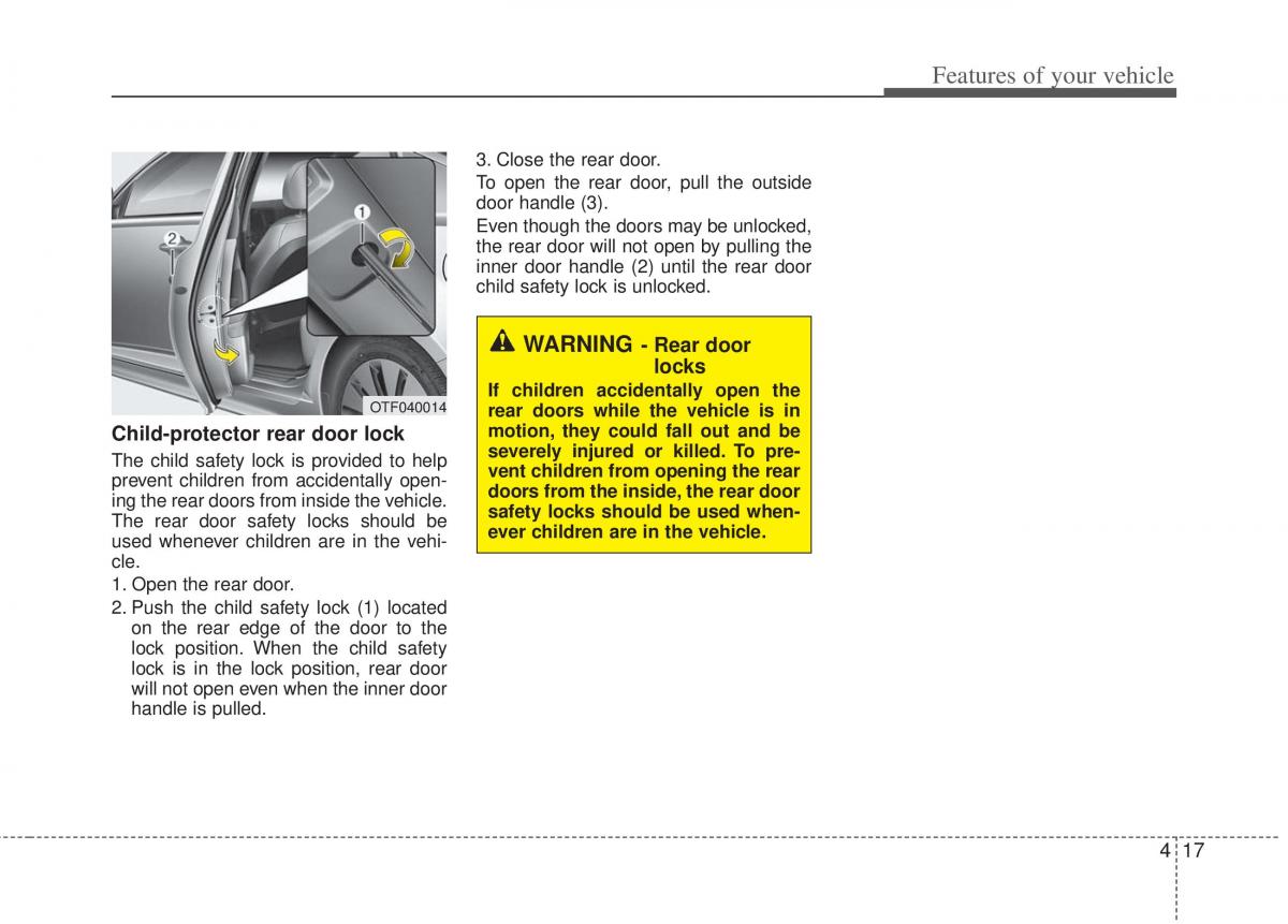 KIA Optima III 3 owners manual / page 95