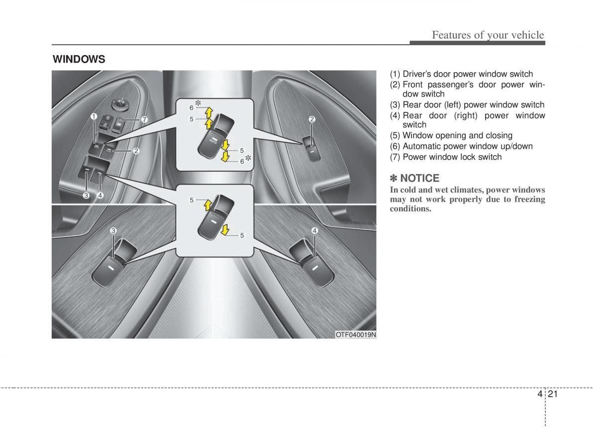 KIA Optima III 3 owners manual / page 99