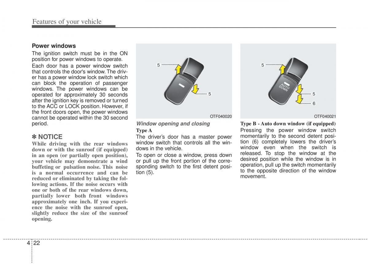 KIA Optima III 3 owners manual / page 100