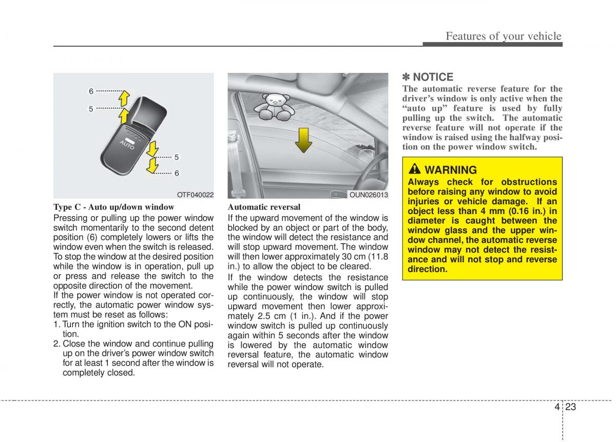 KIA Optima III 3 owners manual / page 101