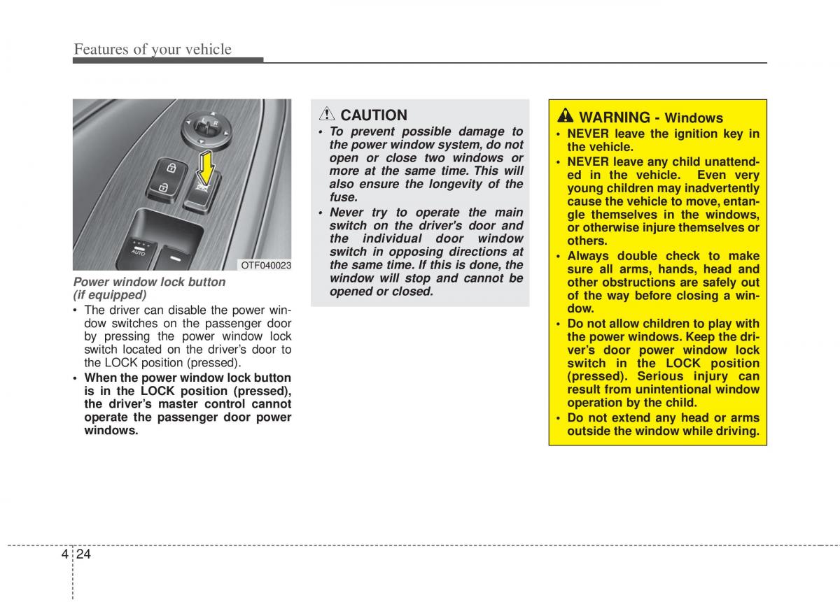 KIA Optima III 3 owners manual / page 102