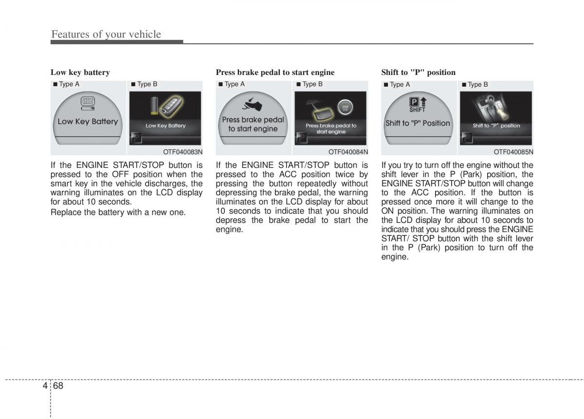 KIA Optima III 3 owners manual / page 146