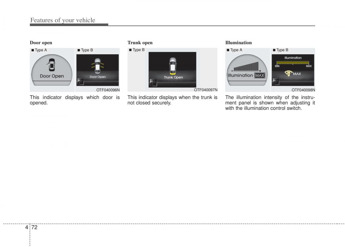 KIA Optima III 3 owners manual / page 150