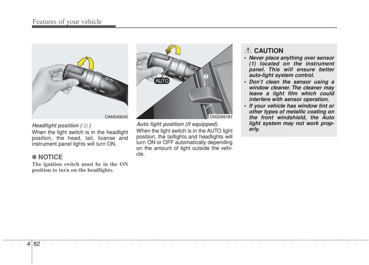 KIA Optima III 3 owners manual / page 160