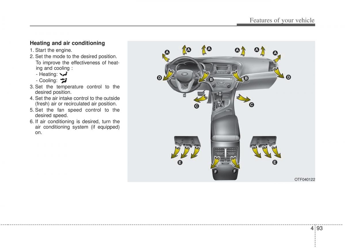 KIA Optima III 3 owners manual / page 171