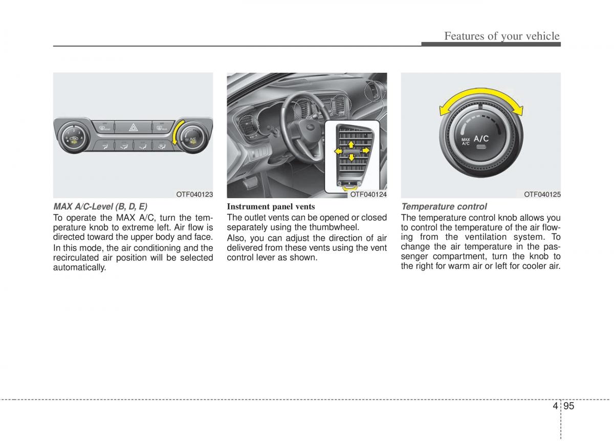 KIA Optima III 3 owners manual / page 173