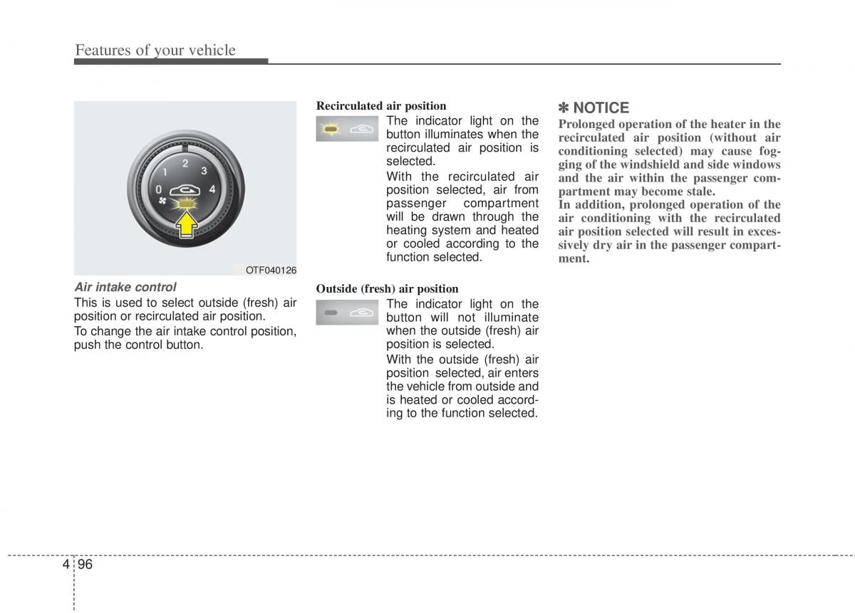 KIA Optima III 3 owners manual / page 174