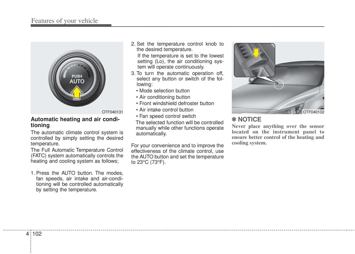 KIA Optima III 3 owners manual / page 180